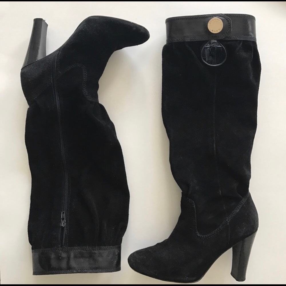 Michael Kors Suede Slouch boots - Picture 8 of 15